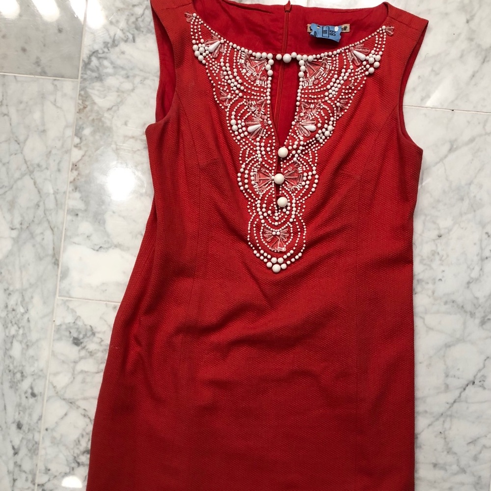 Nanette Lapore Beaded Dress Size 0